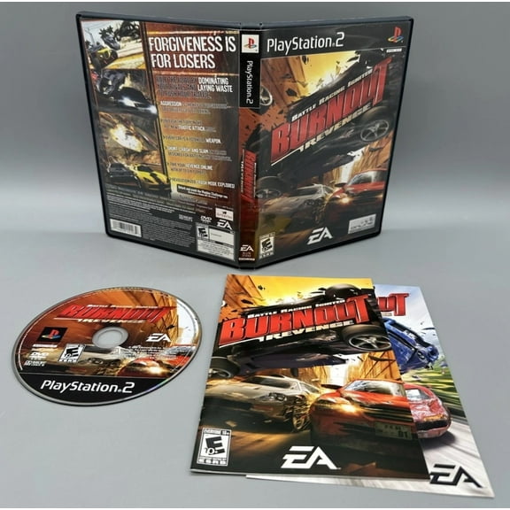 Pre-Owned Burnout: Revenge - Complete in Box - Black Label - Tested - PS2 Playstation 2