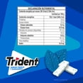 thumbnail image 3 of Goma de mascar Trident sin azúcar sabor a menta 18 pzas, 3 of 4