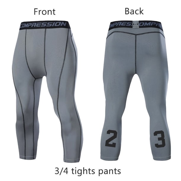 Pantalones de chándal de compresión para hombre, mallas para correr, gimnasio, baloncesto, fútbol, pantalones cortos, pantalones ajustados para Fitness, conjunto de ropa deportiva al aire libre qym unisex