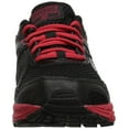 thumbnail image 2 of Saucony Boys' Cohesion 10 Lace Running Shoe, Black/Red, 12 Medium US Little Kid, 2 of 8