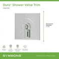 thumbnail image 3 of Symmons S3690BBZTRM Duro Single Handle Volume Control Valve Trim - Bronze, 3 of 7