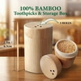 thumbnail image 3 of Bamboo Toothpicks 450ct – Bamboo Storage Box, 3 of 4