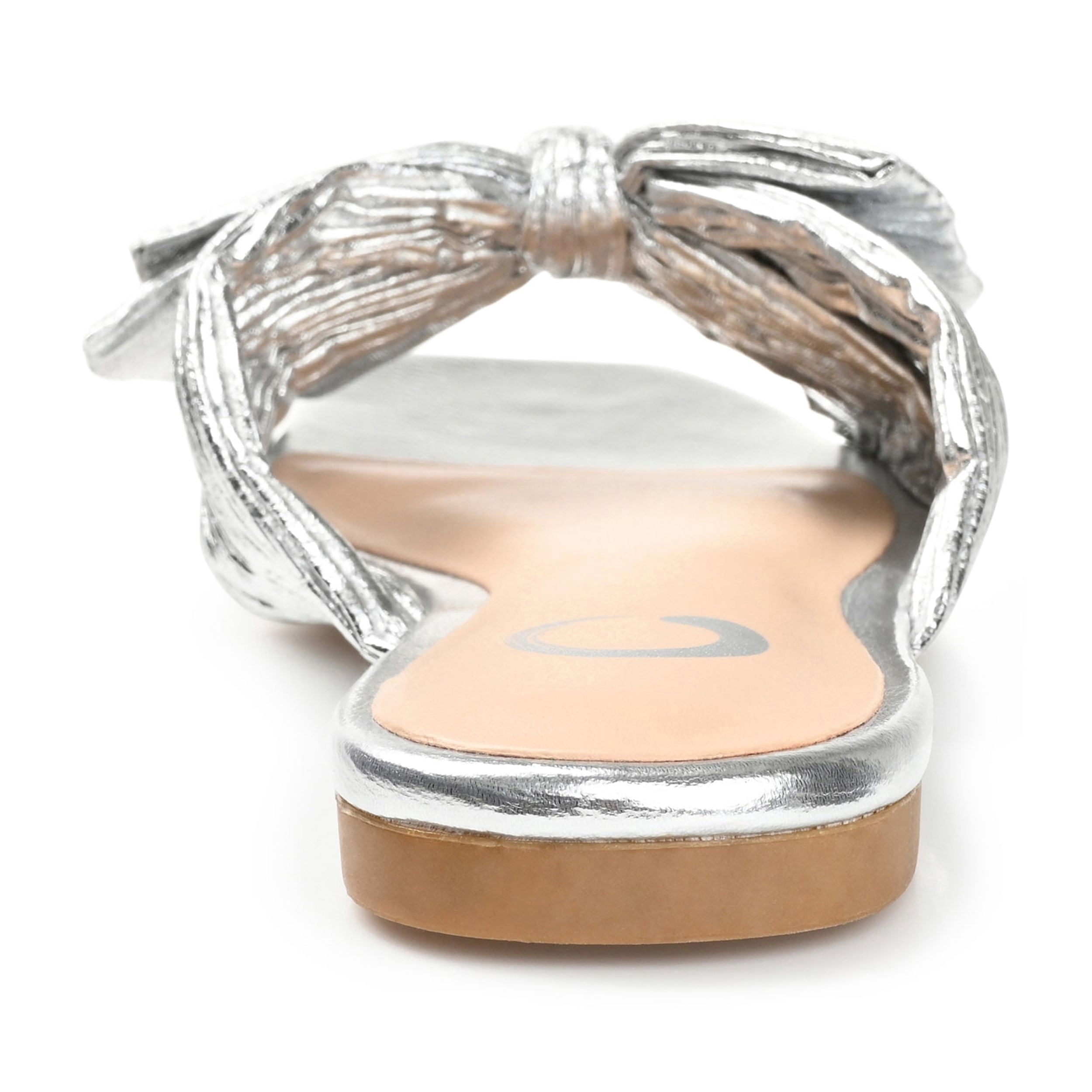 Journee Womens Serlina Slide Flat Sandals, Widths Available