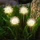 thumbnail image 5 of Decoración de jardín al aire libre para balcones y césped Luces solares de diente de león radiante, 5 of 8