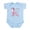 Sky Blue, variant on CafePress - I Wear Pink For My Nanny Infant Bodysuit - Baby Light Bodysuit, Size Newborn - 24 Months