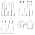 Simplicity Misses' Jumpsuit, Jacket and Dress Sewing Pattern Kit, Code