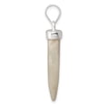 thumbnail image 2 of Collier Pendentif Breloque Griffe de Tigre en Argent Sterling 925 Nacre Animal Chat Grand, 2 of 8