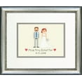 thumbnail image 1 of Bride and Groom Wedding Record Counted Cross Stitch Kit by Dimensions, 1 of 2