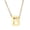 Letter B, variant on PAURO Initial Necklace for Women Letter Dainty Gold Plated Small Pendant Stainless Steel Personalized Statement Alphabet Charm Name Simple Jewelry Gold Letter X