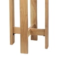 thumbnail image 5 of JONATHAN Y Elena 24" Minimalist Structured Wood Drink Table and Decorative End Table with White Marble Round Top, Natural, END3003A, 5 of 5