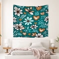 thumbnail image 4 of Boho Decorative Durable Home Tapestry for House Office College Living Room Home Deco Boho Tribal Minimalistic Tapestries 51x59 Inch Washable Symmetrical Simplicity Sophistication Aesthetic Tapestry, 4 of 6