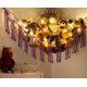 thumbnail image 3 of Hamaca para almacenamiento de peluches RelaxScene extra grande 130x130x160 cm con luz LED, 3 of 6