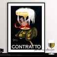 thumbnail image 4 of Pósteres de arte de comida y bebida vintage, cerveza, amargo, Campari, vino francés, cuadros en lienzo, impresiones de pared para bar, decoración del hogar, 4 of 5