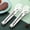 7inch, variant on 2 Pack Serving Tongs, Stainless Steel Metal Tongs for Serving Food, Multifunctional Small Tong for Salad, Steak, Appetizer, Snack, etc, Dishwasher Safe