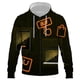 thumbnail image 1 of Sudadera con capucha y cremallera de estilo hip hop con tecnología digital para hombre y mujer, ropa de calle unisex, estilo Harajuku, para otoño e invierno., 1 of 6