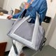 thumbnail image 4 of Nuevo equipaje portátil de gran capacidad, tela Oxford, separación de ropa seca y húmeda, bolsa de fitness de viaje, 4 of 6