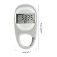 CEORPER Simple Walking Pedometer Step Counter with Clip Accurately ...
