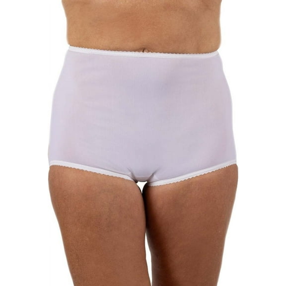 Women's Shadowline 17077 Flawless Fit Brief Panty (White 6)