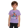 thumbnail image 4 of Kids 250 Anniversary USA Shirts Soft Relaxed Fit 250 Year T-Shirt Breathable Comfortable Short Sleeve Independence Day Tops, 4 of 4
