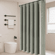 thumbnail image 2 of Cortinas De Baño En Tela Lavable Impermeable Lino 180×180 Xtellar Verde 180×180, 2 of 3