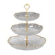 thumbnail image 2 of Frutero De Tres Niveles De 8 Pulgadas, Elegante Centro De Mesa, De Vidrio, Ideal Para Uso Domstico, Sala De Estar, Mesa De Centro Y Exhibicin De Dulces, 1 Unidad, Transparente., UKHBMC, 2 of 8