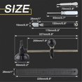 thumbnail image 4 of 7 PCS Glass Cutter Tool Set Includes Adjustable Circular Glass Cutter with Round Knob Handle and Suction Cup, 4 of 5
