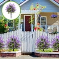 thumbnail image 2 of WRKEKC Clearance Violet Eucalyptuss Ground Plug Patio Decor Spring Summer Outdoor Home Artificial Greenerys, 2 of 6