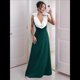 thumbnail image 4 of Vestidos Formales para Mujer: Vestidos de Fiesta, Vestidos de Noche con Cuello en V, Vestidos de Cóctel y Vestidos de Invitada de Boda. Verde Oscuro M, 4 of 9