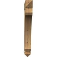 thumbnail image 2 of Ekena Millwork 4"W x 34"D x 34"H Legacy Arts & Crafts Rough Sawn Bracket, Western Red Cedar, 2 of 4