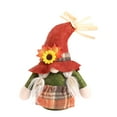 thumbnail image 2 of Ganfancp Festival Ornamento Girasol Anciano Sin Rostro Duende Muñeca Decoración de Acción de Gracias Adorno Ornamento Rebajas Hoy Liquidación 1* Decoración de Acción de Gracias, 2 of 3