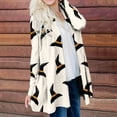 thumbnail image 5 of Lolmot Cardigan Sweaters for Women Halloween Pumpkin Cat Candy Print Knitting Cardigans Open Front Long Sleeve Lightweight Cardigan, 5 of 5