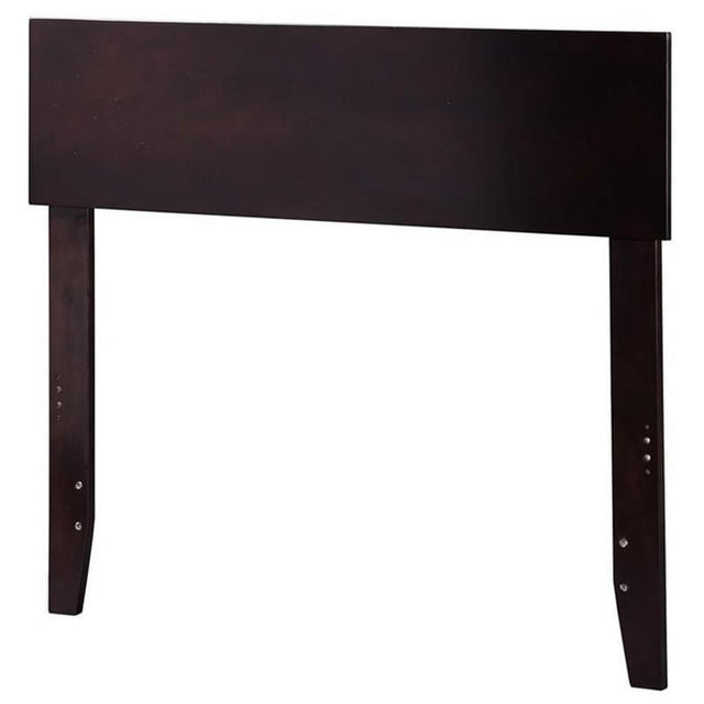 Leo & Lacey Twin Panel Headboard in Espresso