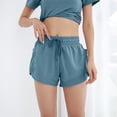 thumbnail image 5 of Uaswgudfs Athletic Shorts for Women High Waisted with Pockets Lined Running Workout Shorts, 5 of 5