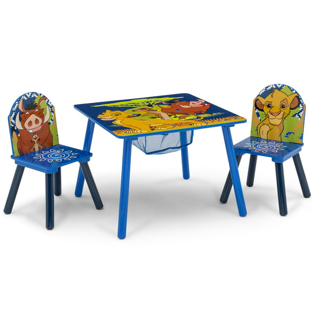 The Lion King Table And Chair Set With, Lion King Toddler Bedroom