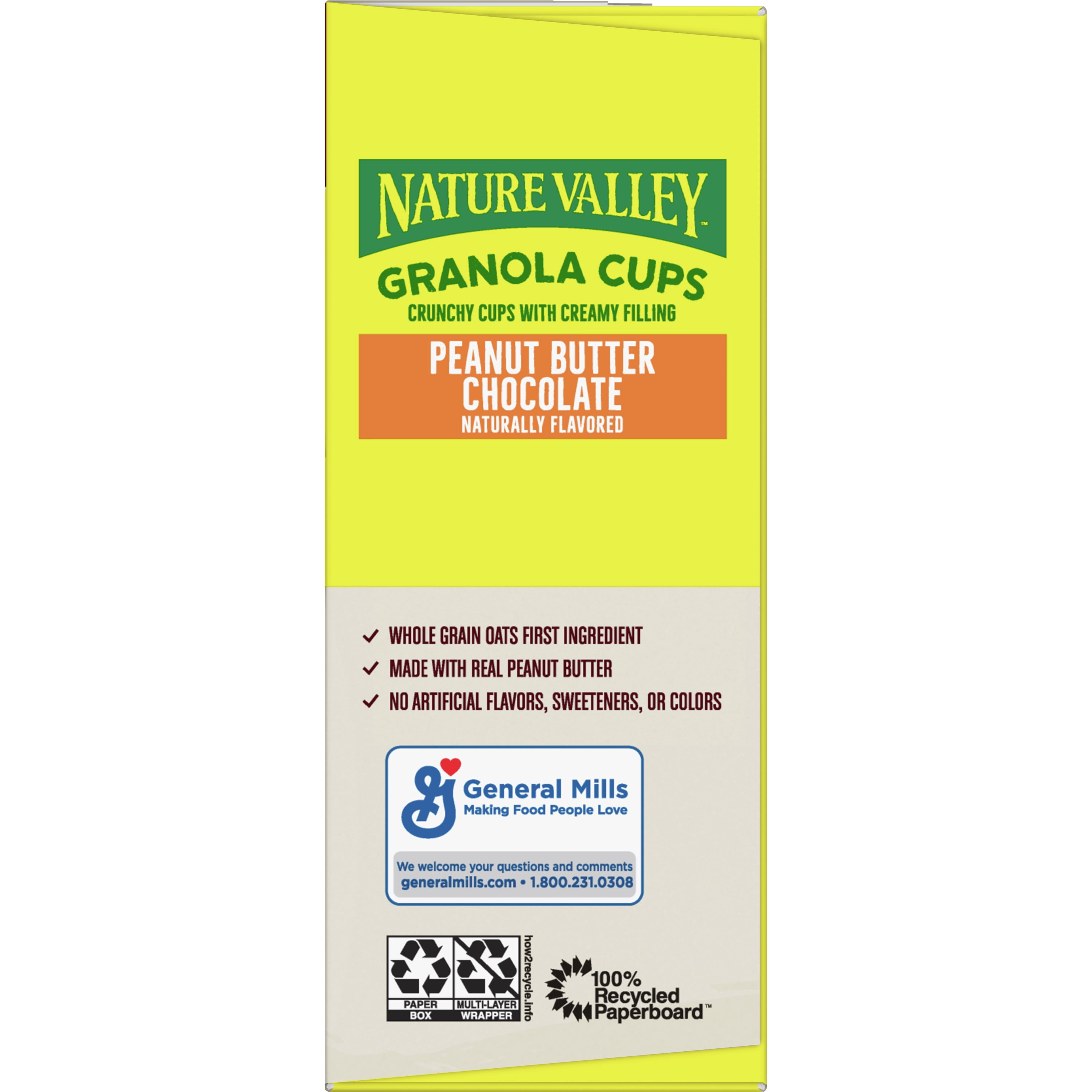 Nature Valley Granola Cups, Peanut Butter Chocolate, 10 ct, 20 cups