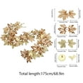 thumbnail image 4 of Taotanxi Fall Decor - Fall Garland - 69"Autumn Maples Leaf Pumpkin Berry Garland - Thanksgiving Halloween Mantle Fireplace Farmhouse Harvest Decorations for Home Outdoor Indoor Porch, 4 of 6