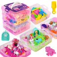 thumbnail image 1 of Contenedor sensorial apilable AGENTLAN con unicornio y mascotas, 1 of 7