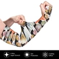 thumbnail image 3 of Daiia Sea Shell UV Sun Protection Arm Sleeves - Cooling Compression Arm Sleeve - Sports & UV Arm Sleeves for Men & Women, 3 of 8