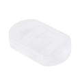 thumbnail image 6 of Unique Bargains 1 Pc 3 Compartments Pill Case Durable for Travel Clear, 6 of 6