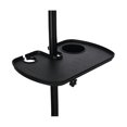 thumbnail image 2 of Microphone Stand Tray, Universal Microphone Stand Clamping Tray For Karaoke, Recording, Live Broadcast, 2 of 5