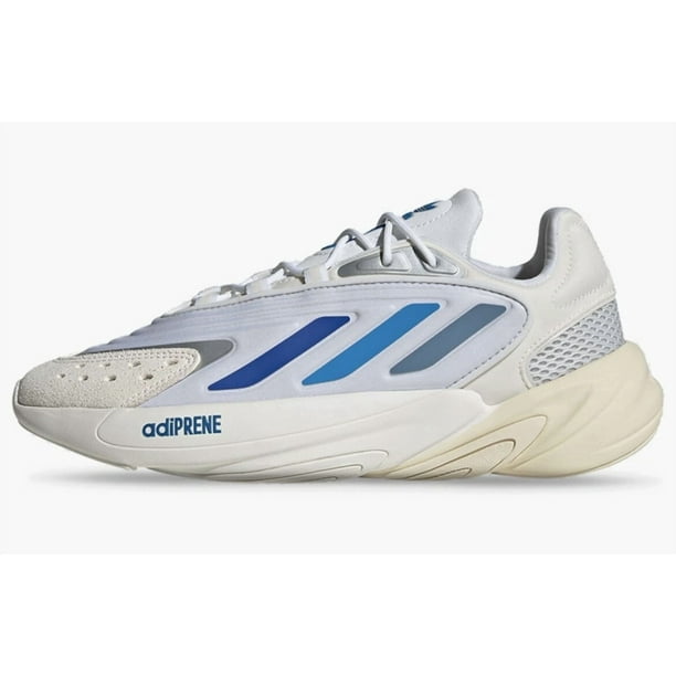 Ad-id-as Ozelia Men’s Size 12 Casual Shoe White Blue Athletic Sneaker Trainer NEW
