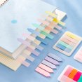 thumbnail image 3 of Onglets Adhésifs Transparents avec Boîte de Base - 300 Pcs Marqueurs de Livres Colorés, 3 of 5