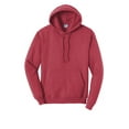 thumbnail image 5 of Port & Company Core Fleece Pullover Hooded Sweatshirt-M (Heather Red), 5 of 6
