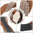 thumbnail image 5 of Headbands for Women 4 Pcs Womens Headbands Non Slip Fashion Women Headbands Braided Bands for Girls Black White Hair Accessories Gift for Women, 5 of 5
