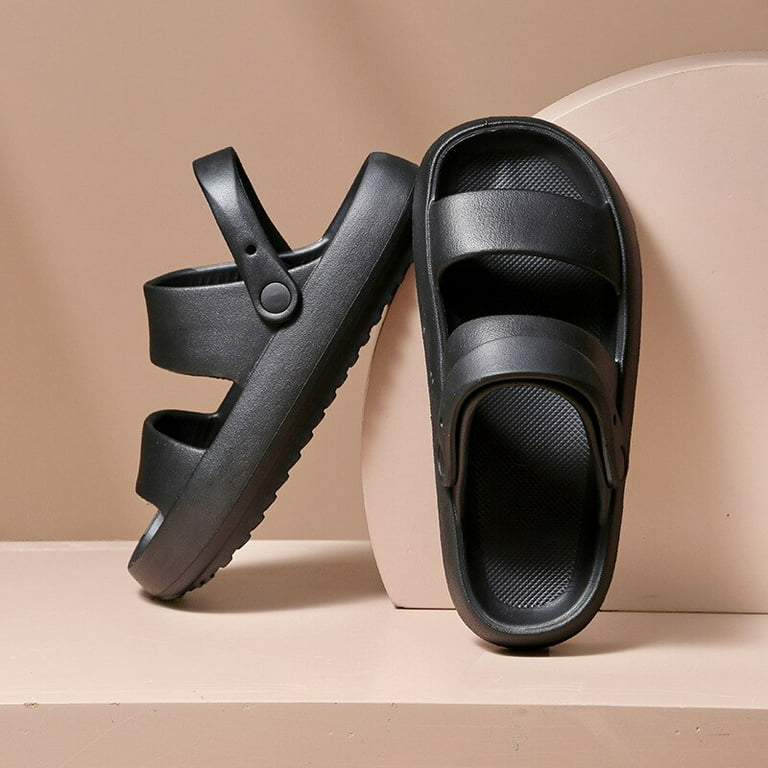 2022 Women Men Mules Flat Sandals Slides Slippers Insole Platform