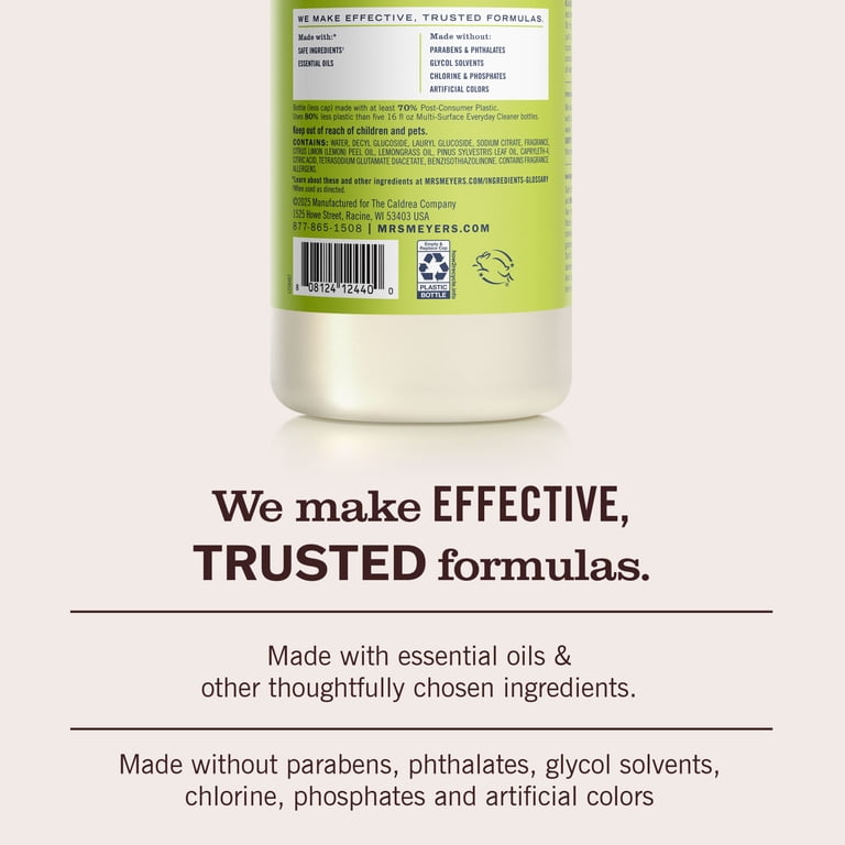 Mrs. Meyer's Clean Day Multi-Surface Concentrate, Lemon Verbena, 32 Oz photo 4