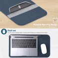 thumbnail image 5 of Hyzuo Funda Para Portátil De 13,3-14 Pulgadas Para Macbook Pro 14 M3/M2/M1 A2992 A2918 A2779 2024-2021 13.8/13.5 Surface Laptop Macbook Air 13 Con Funda Azul Marino, 5 of 5