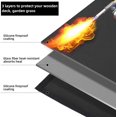 thumbnail image 7 of UPTRUST Large Under Grill Mat 60 ×42 Inch for Outdoor Charcoal, Flat Top, Smokers, Gas Grills, Deck and Patio Protective Mats, Fireproof Grill Pads, 7 of 7