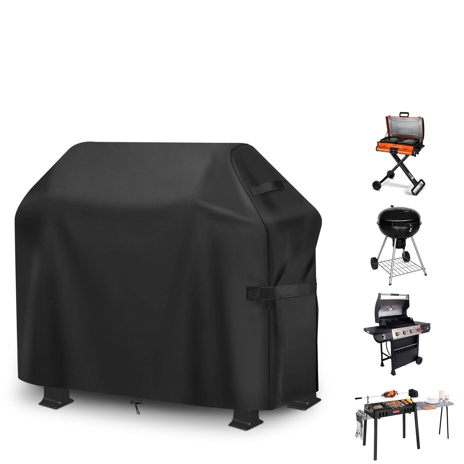 BBQ Cover Barbecue Cover Waterproof 420D Heavy Duty BBQ Grill Cover 