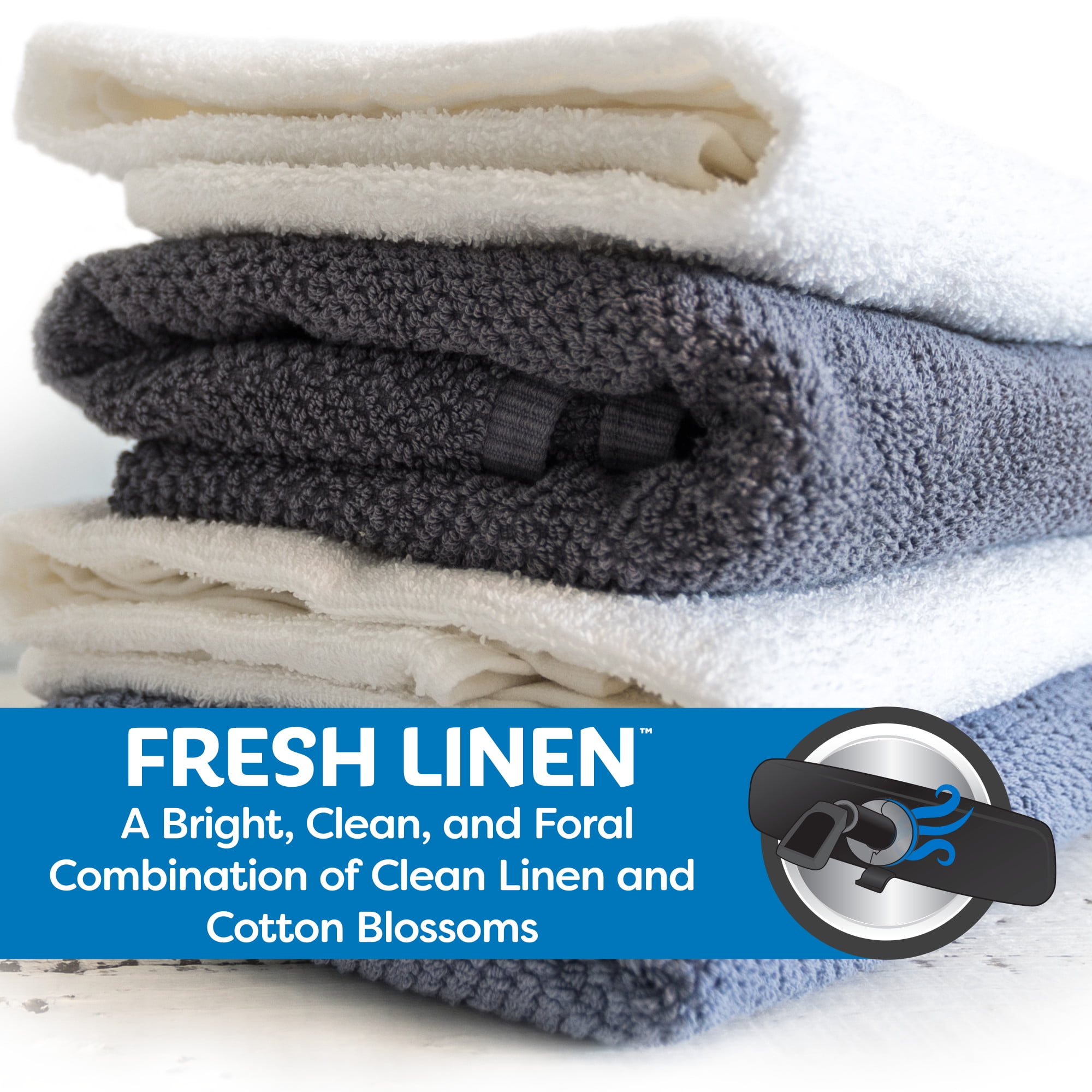 Refresh Your Car! Fresh Linen Ring Car Air Freshener - 1 Count